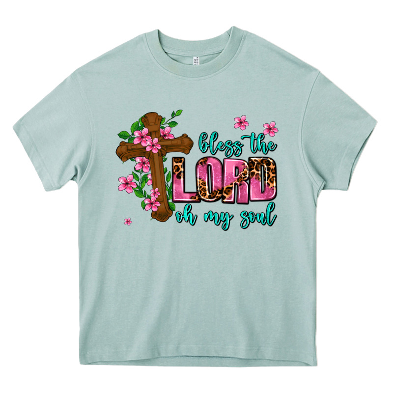 Bless The Lord Oh My Soul Heavy Core Tee by AdoDesignShop | Teevron