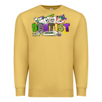 Antique Gold dentist mardi gras Premium Sweatshirt - CowGirlArtShop