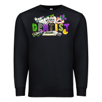 Black dentist mardi gras Premium Sweatshirt - CowGirlArtShop