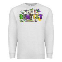 Oatmeal Heather dentist mardi gras Premium Sweatshirt - CowGirlArtShop
