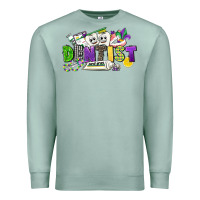 Seafoam dentist mardi gras Premium Sweatshirt - CowGirlArtShop