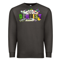 Smoke dentist mardi gras Premium Sweatshirt - CowGirlArtShop