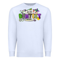 White dentist mardi gras Premium Sweatshirt - CowGirlArtShop
