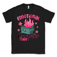 Black emotional dumpster fire Classic Tee - MaliasSmallBusiness