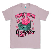 Lilac emotional dumpster fire Classic Tee - MaliasSmallBusiness