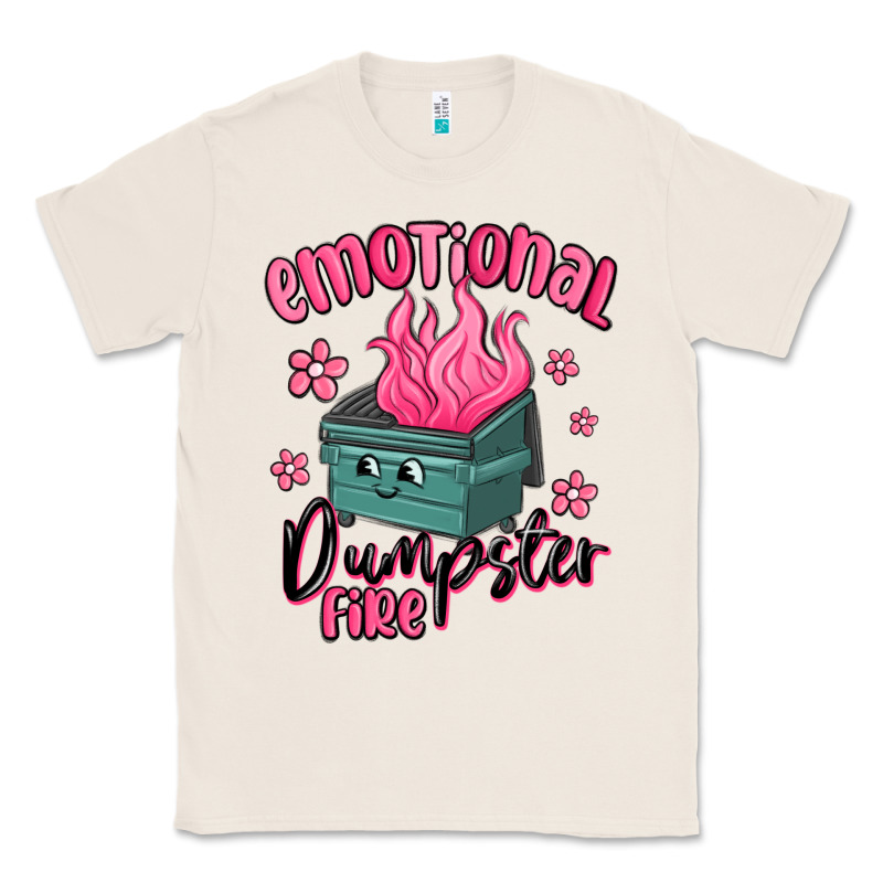 Emotional Dumpster Fire Classic Tee by MaliasSmallBusiness | Teevron