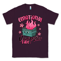 Plum emotional dumpster fire Classic Tee - MaliasSmallBusiness