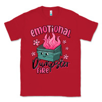 Red emotional dumpster fire Classic Tee - MaliasSmallBusiness