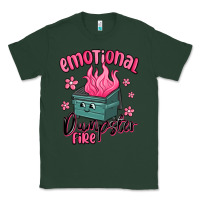 Sports Green emotional dumpster fire Classic Tee - MaliasSmallBusiness