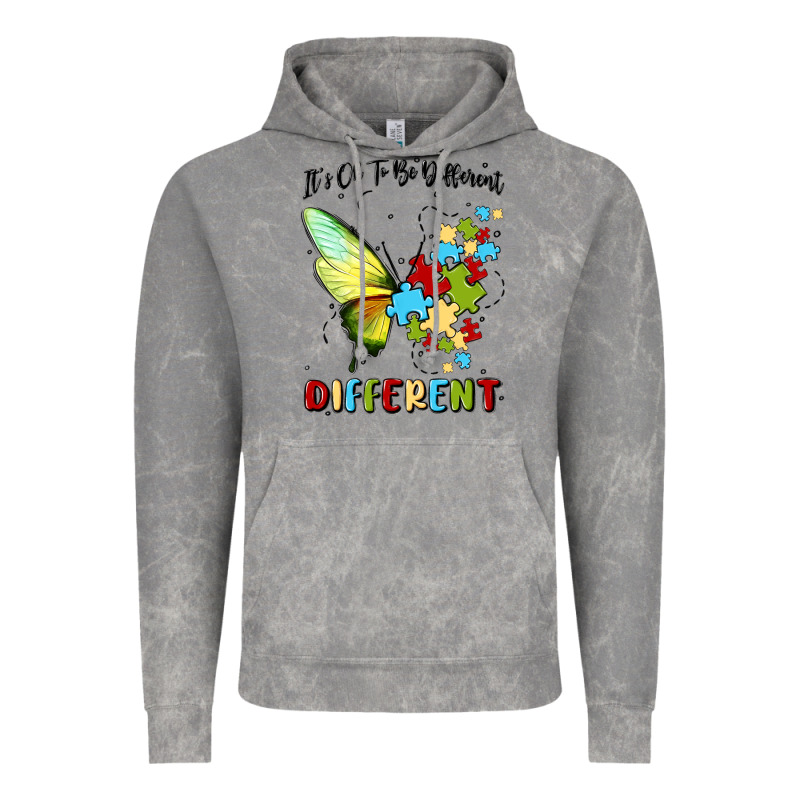 It's Ok To Be Different Vintage Hoodie by MaliasSmallBusiness | Teevron