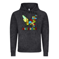 Vintage Black it's ok to be different Vintage Hoodie - MaliasSmallBusiness