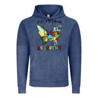 Vintage Denim it's ok to be different Vintage Hoodie - MaliasSmallBusiness