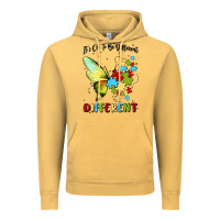 Vintage Mustard it's ok to be different Vintage Hoodie - MaliasSmallBusiness