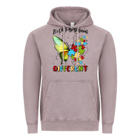 Vintage Zinc it's ok to be different Vintage Hoodie - MaliasSmallBusiness