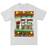 Dove Grey Christmas Dear Santa Just Bring Wine Premium Tee - Artiststas