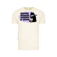 Vintage Arctic coffee because murder is wrong Vintage Tee - MaliasSmallBusiness