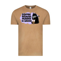 Vintage Camel coffee because murder is wrong Vintage Tee - MaliasSmallBusiness