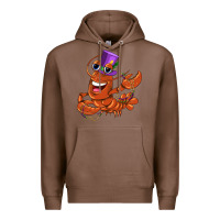 Chestnut mardi gras crawfish Premium Hoodie - CowGirlArtShop