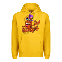 Lemon mardi gras crawfish Premium Hoodie - CowGirlArtShop