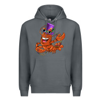 Rock mardi gras crawfish Premium Hoodie - CowGirlArtShop