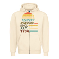 Sandshell Awesome Since JULY 1934 Zipper Hoodie - Bettercallsaul