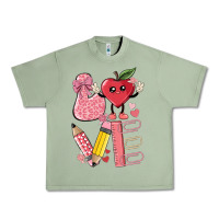 Oil Green love teacher Urban Heavy Tee - MaliasSmallBusiness
