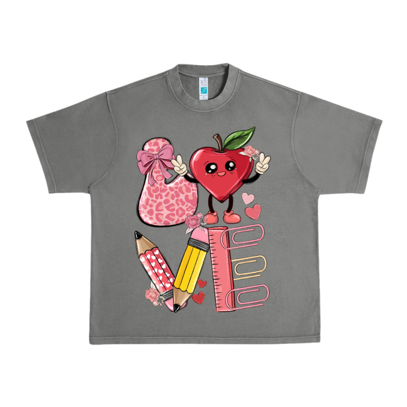 Love Teacher Urban Heavy Tee by MaliasSmallBusiness | Teevron
