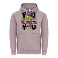 Vintage Zinc ı would not change you autism Vintage Hoodie - MaliasSmallBusiness