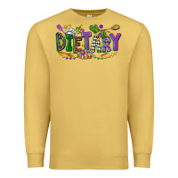 Antique Gold dietary mardi gras Premium Sweatshirt - CowGirlArtShop