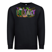 Black dietary mardi gras Premium Sweatshirt - CowGirlArtShop