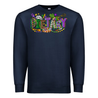 Navy dietary mardi gras Premium Sweatshirt - CowGirlArtShop
