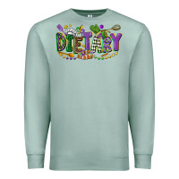 Seafoam dietary mardi gras Premium Sweatshirt - CowGirlArtShop