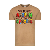 Vintage Camel look beyond autism and see someone special Vintage Tee - JahusDesignShop
