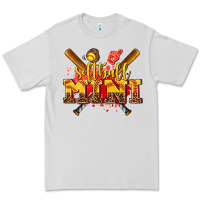 Dove Grey softball mini Premium Tee - AdoDesignShop