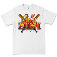 White softball mini Premium Tee - AdoDesignShop