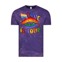 Love Is Love Lips Vintage Tee | Teevron