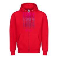 Red pride 1984 Zipper Hoodie - Bettercallsaul