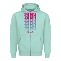 Seafoam pride 1984 Zipper Hoodie - Bettercallsaul