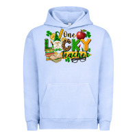 One Lucky Teacher Urban Hoodie | Teevron