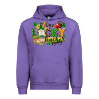 Tulip one lucky teacher Urban Hoodie - FaDigitalArtStudio