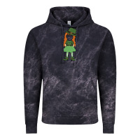Cloud Black leprechaun girl faceless Vintage Hoodie - MaliasSmallBusiness