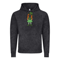 Vintage Black leprechaun girl faceless Vintage Hoodie - MaliasSmallBusiness