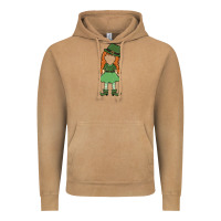 Vintage Camel leprechaun girl faceless Vintage Hoodie - MaliasSmallBusiness