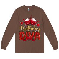 Chestnut birthday diva Long Sleeve Tee - MaliasSmallBusiness