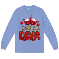 Colony Blue birthday diva Long Sleeve Tee - MaliasSmallBusiness