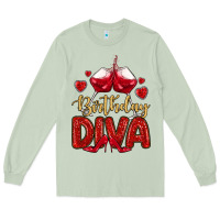 Matcha birthday diva Long Sleeve Tee - MaliasSmallBusiness