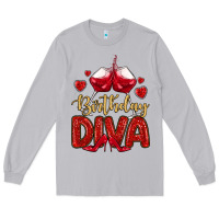 Moon Dust birthday diva Long Sleeve Tee - MaliasSmallBusiness