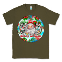 Army Green With god all things are possible Classic Tee - CowhideDigitalArt