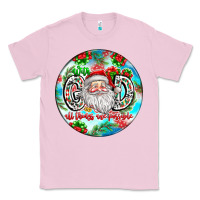 Bubblegum Pink With god all things are possible Classic Tee - CowhideDigitalArt