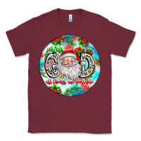 Burgundy With god all things are possible Classic Tee - CowhideDigitalArt